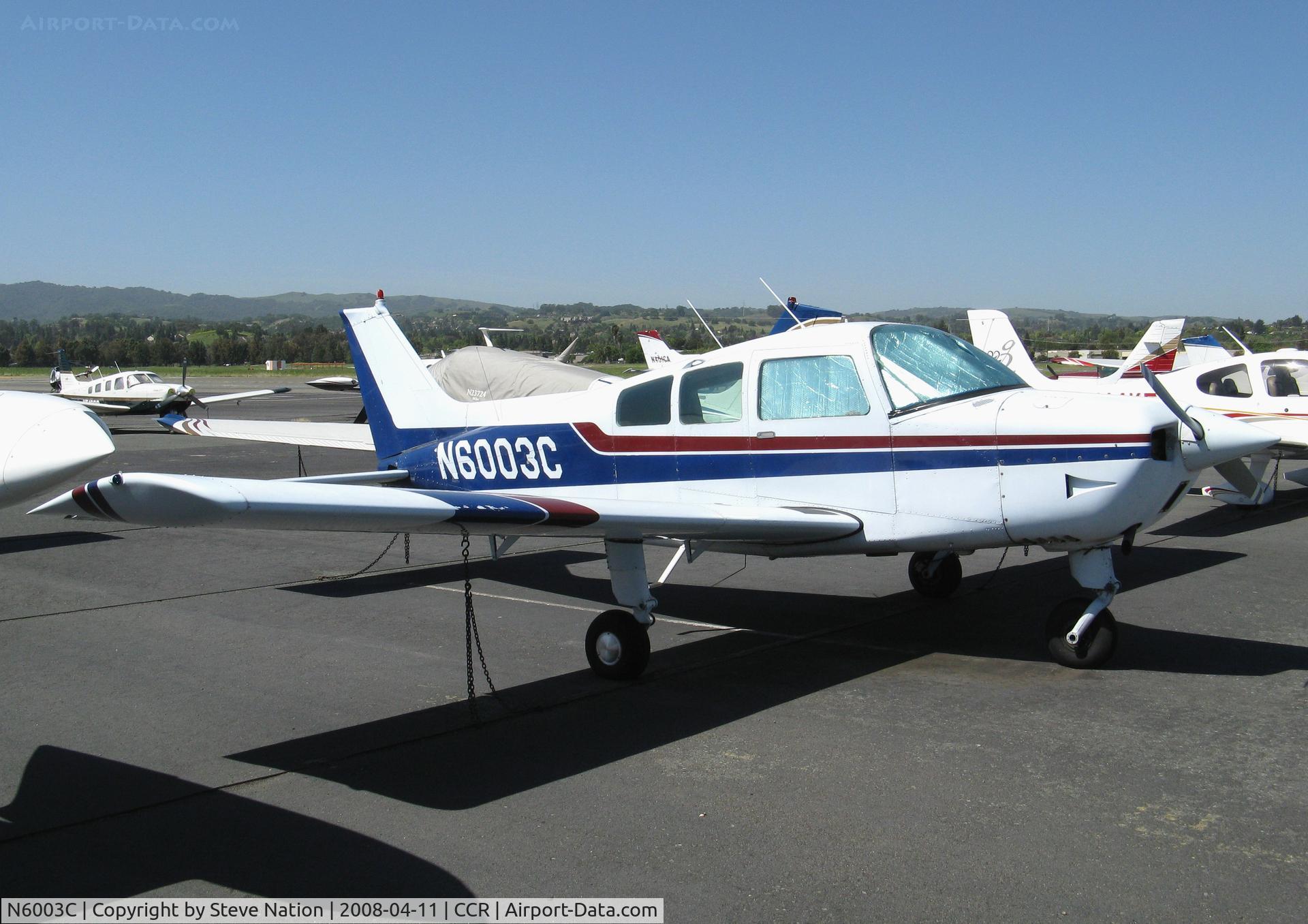 N6003C, 1979 Beech C23 Sundowner 180 C/N M-2113, 1979 Beech C23 @ Concord-Buchanan field, CA