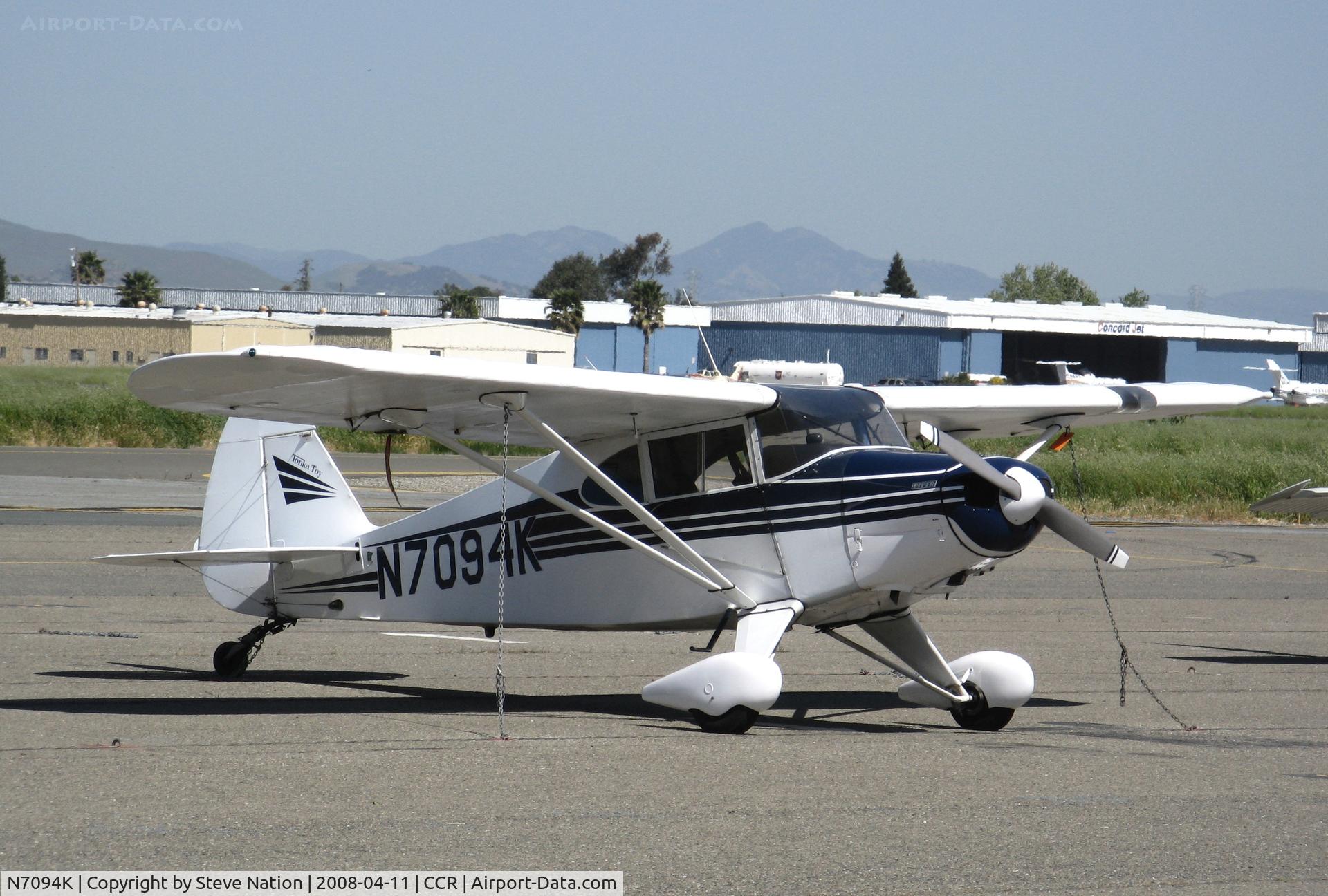 N7094K, 1950 Piper PA-20 Pacer C/N 20-201, 1950 Piper PA-20 'Tonka toy' @ Concord-Buchanan field, CA