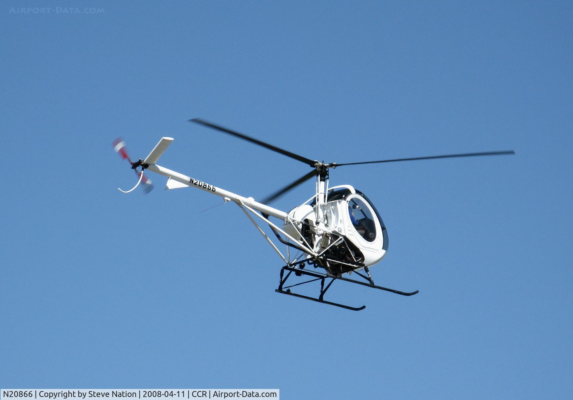 N20866, 2004 Schweizer 269C-1 C/N 0185, 2004 Schweizer 269C-1 flying @ Concord-Buchanan Field, CA