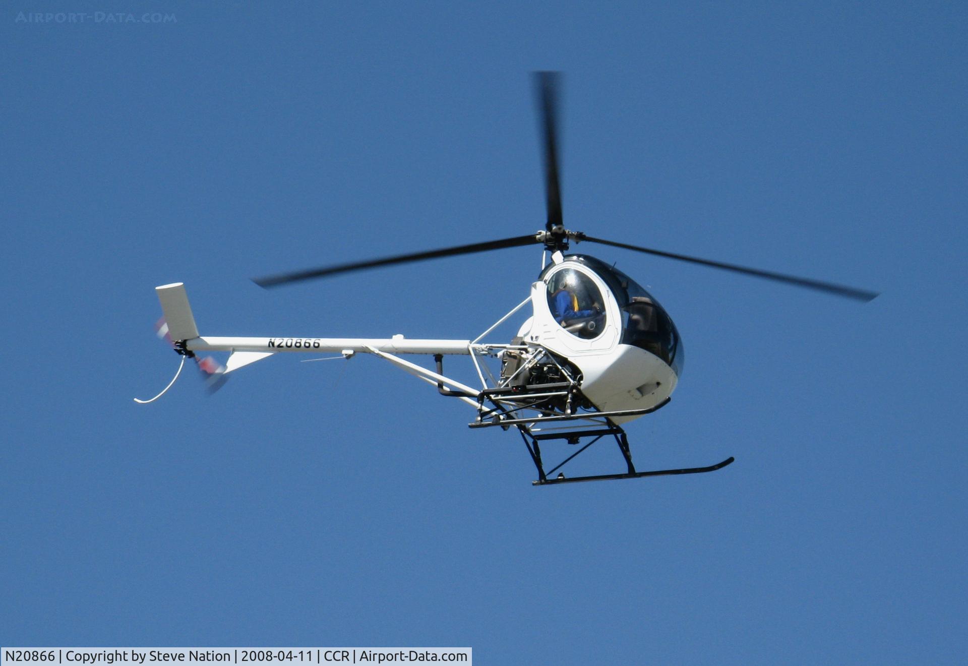 N20866, 2004 Schweizer 269C-1 C/N 0185, 2004 Schweizer 269C-1 flying @ Concord-Buchanan Field, CA