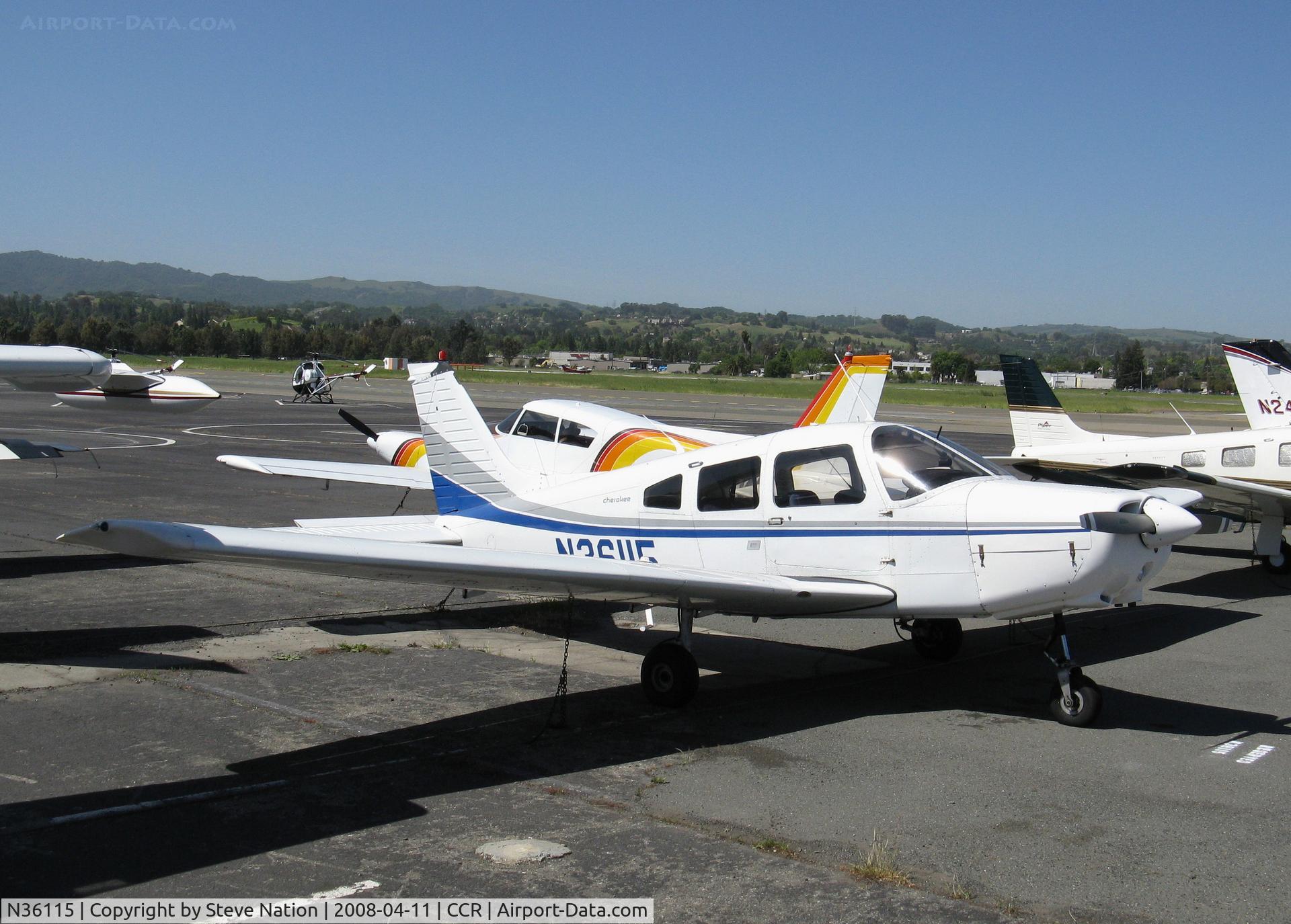 N36115, 1978 Piper PA-28-161 C/N 28-7816613, 1978 Piper PA-28-161 @ Concord-Buchanan Field, CA