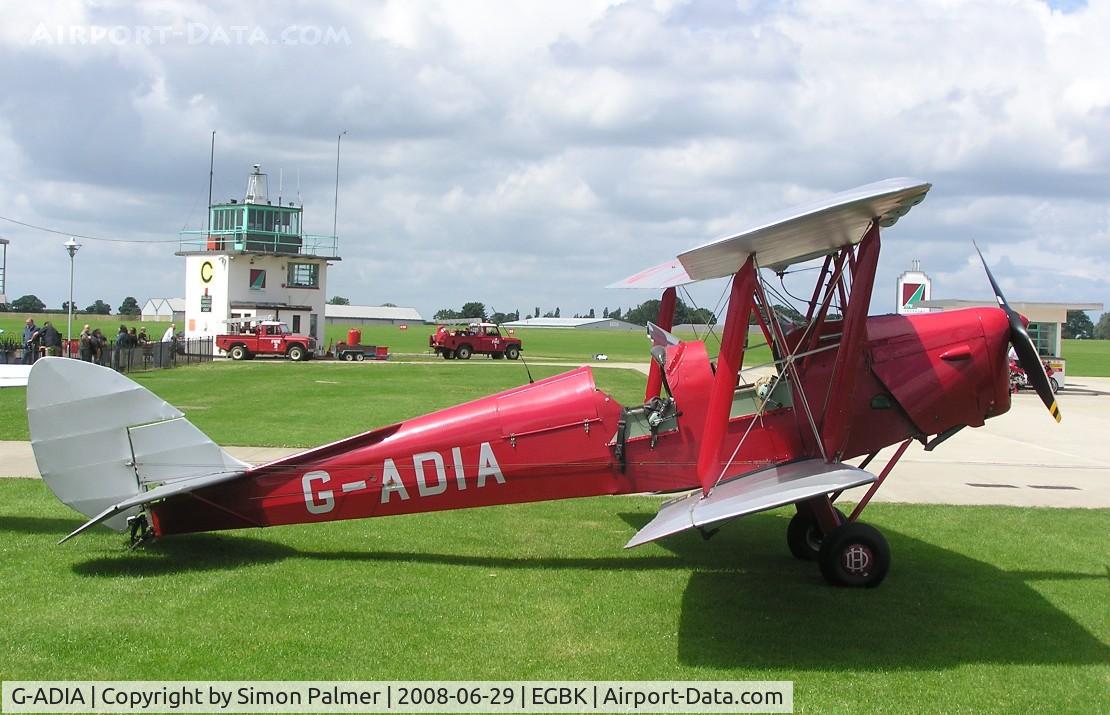 G-ADIA, 1935 De Havilland DH-82A Tiger Moth II C/N 3368, Tiger Moth at Sywell