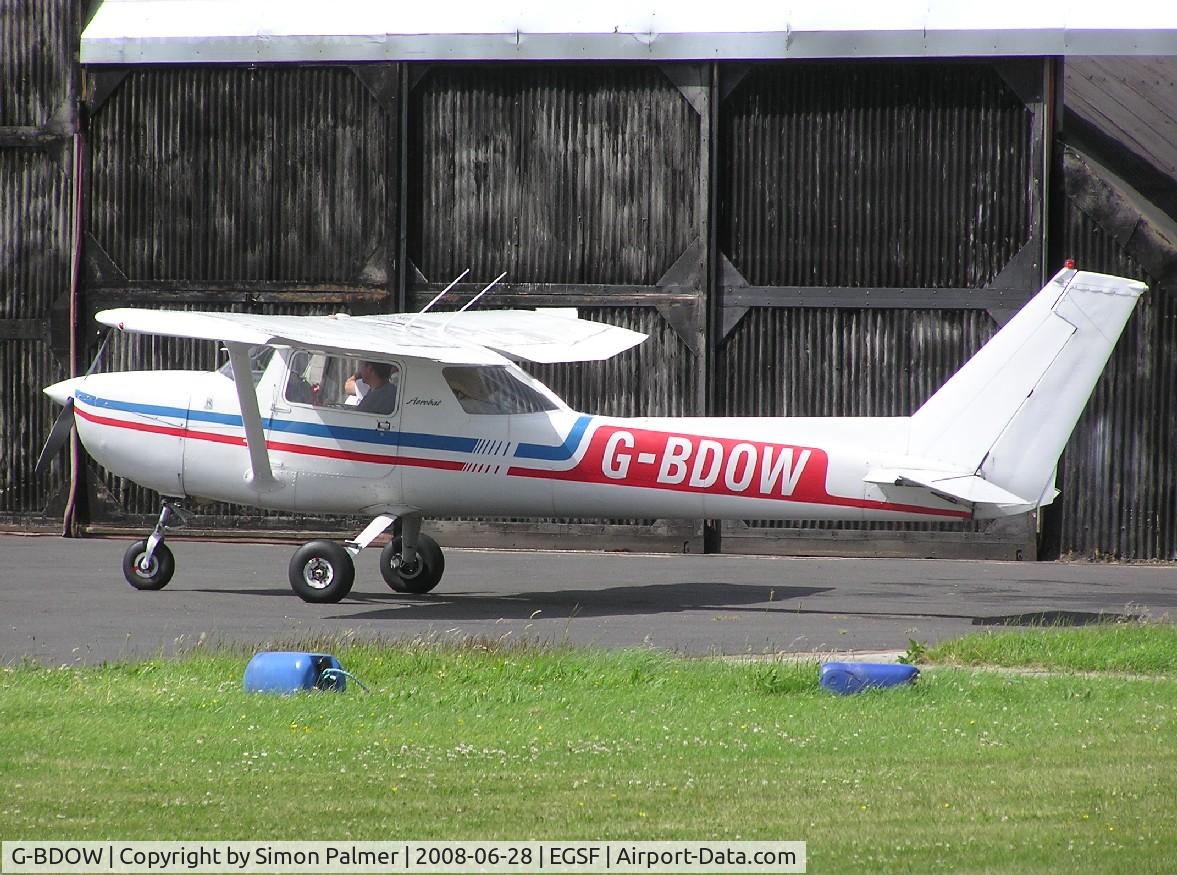 G-BDOW, 1976 Reims FRA150M Aerobat C/N 0296, Cessna Aerobat at Conington