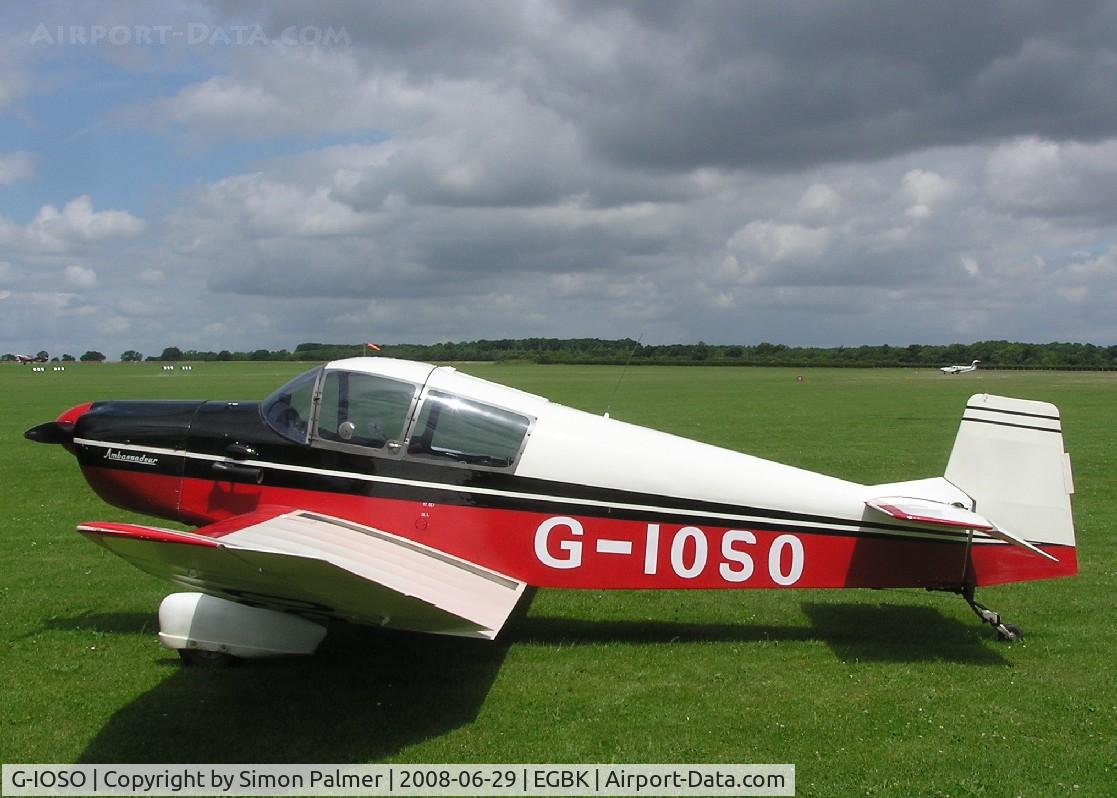 G-IOSO, 1961 CEA Jodel DR.1050 Ambassadeur C/N 46, DR1050 Ambassadeur at Sywell
