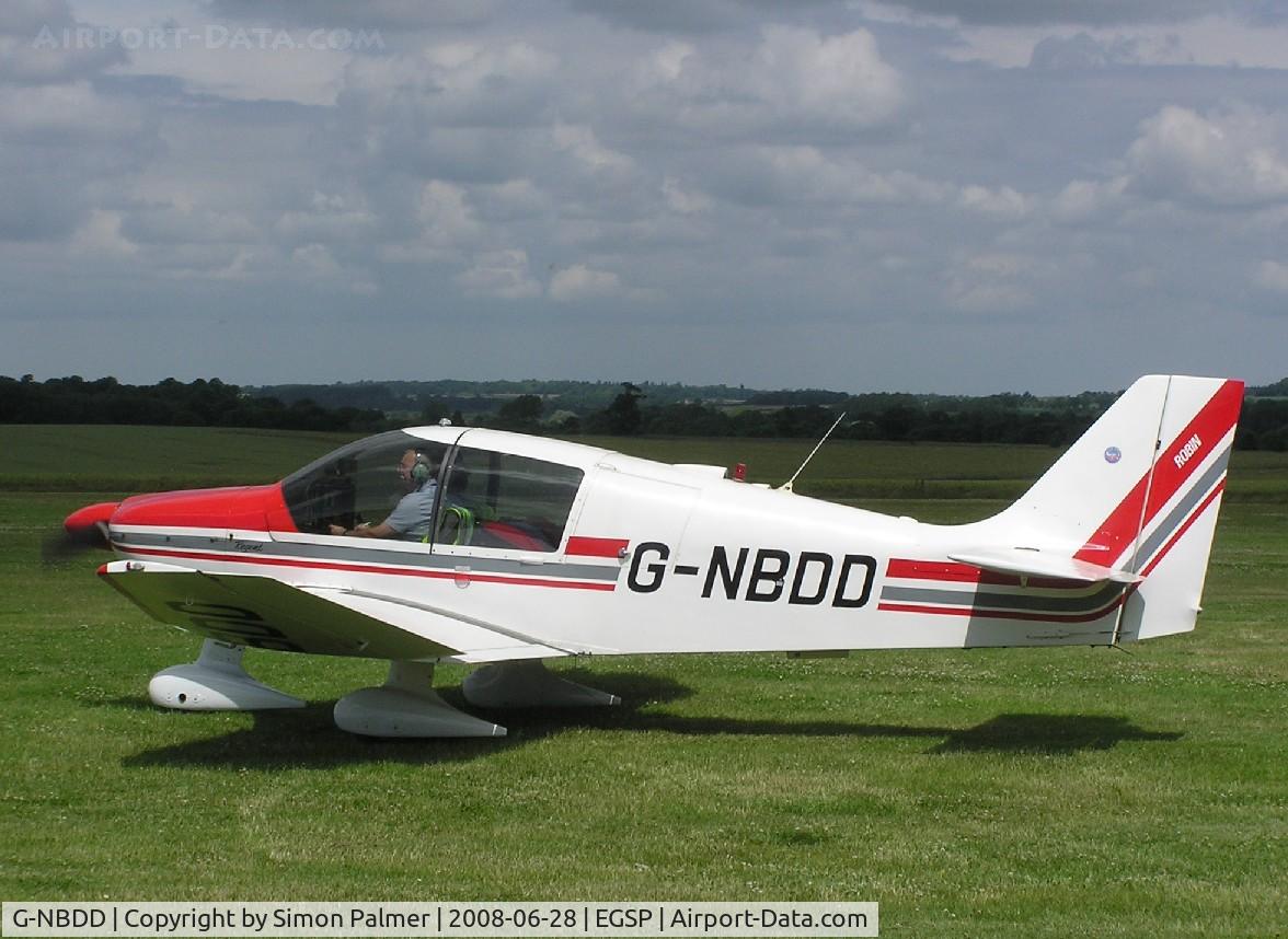 G-NBDD, 1976 Robin DR-400-180 Regent Regent C/N 1103, Robin DR400 at Sibson