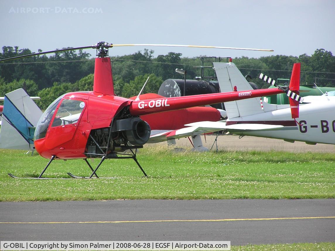 G-OBIL, 1988 Robinson R22 Beta II C/N 0792, R22 at Conington