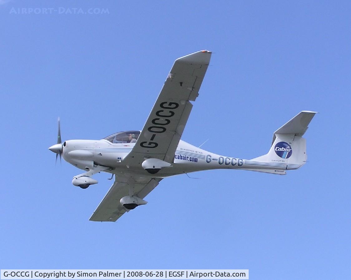 G-OCCG, 2006 Diamond DA-40D Diamond Star C/N D4.230, Diamond Star at Conington