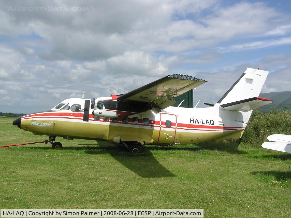 HA-LAQ, 1984 Let L-410UVP Turbolet C/N 841332, Let L-410 at Sibson