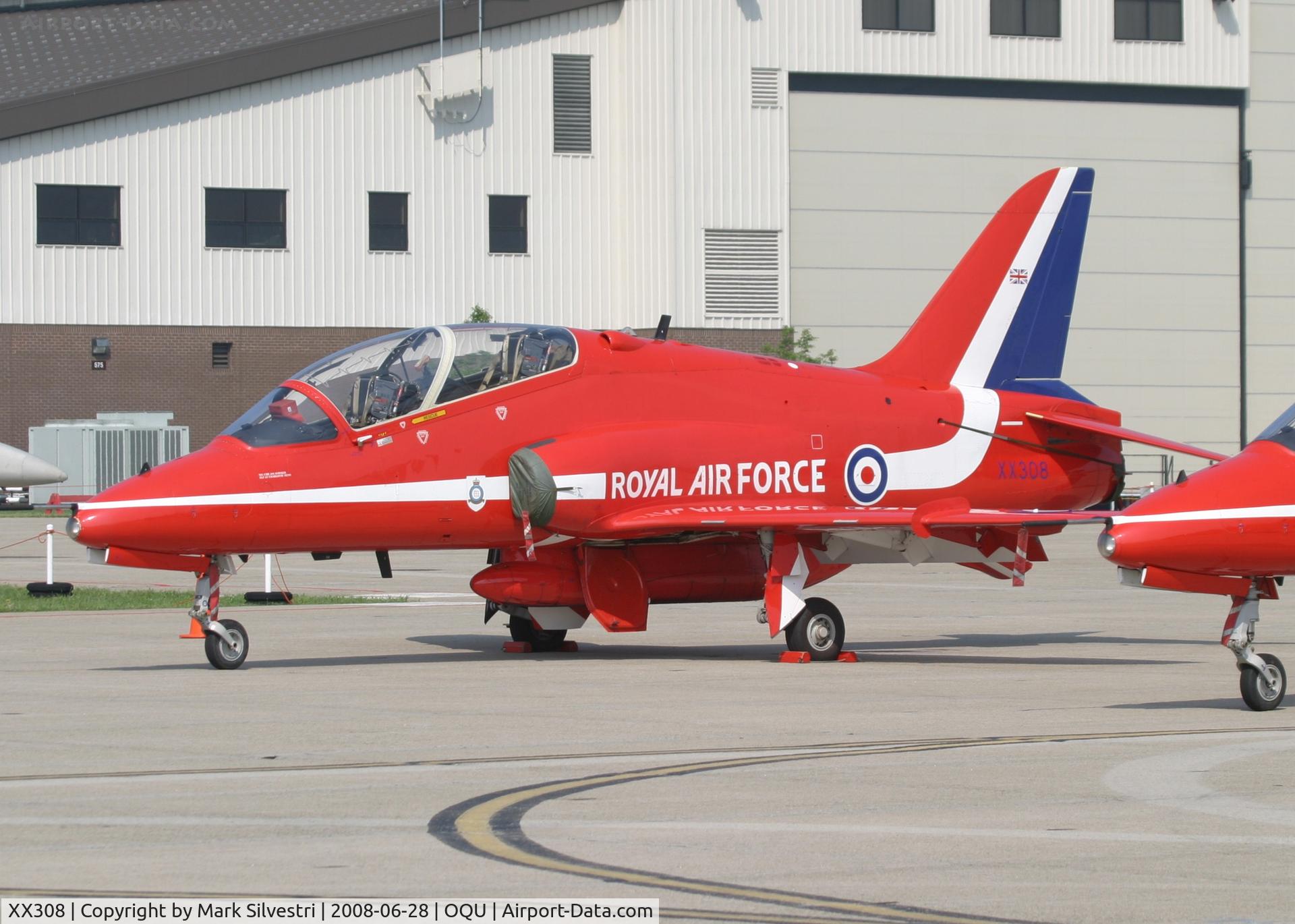 XX308, 1980 Hawker Siddeley Hawk T.1 C/N 143/312133, Quonset Point 2008