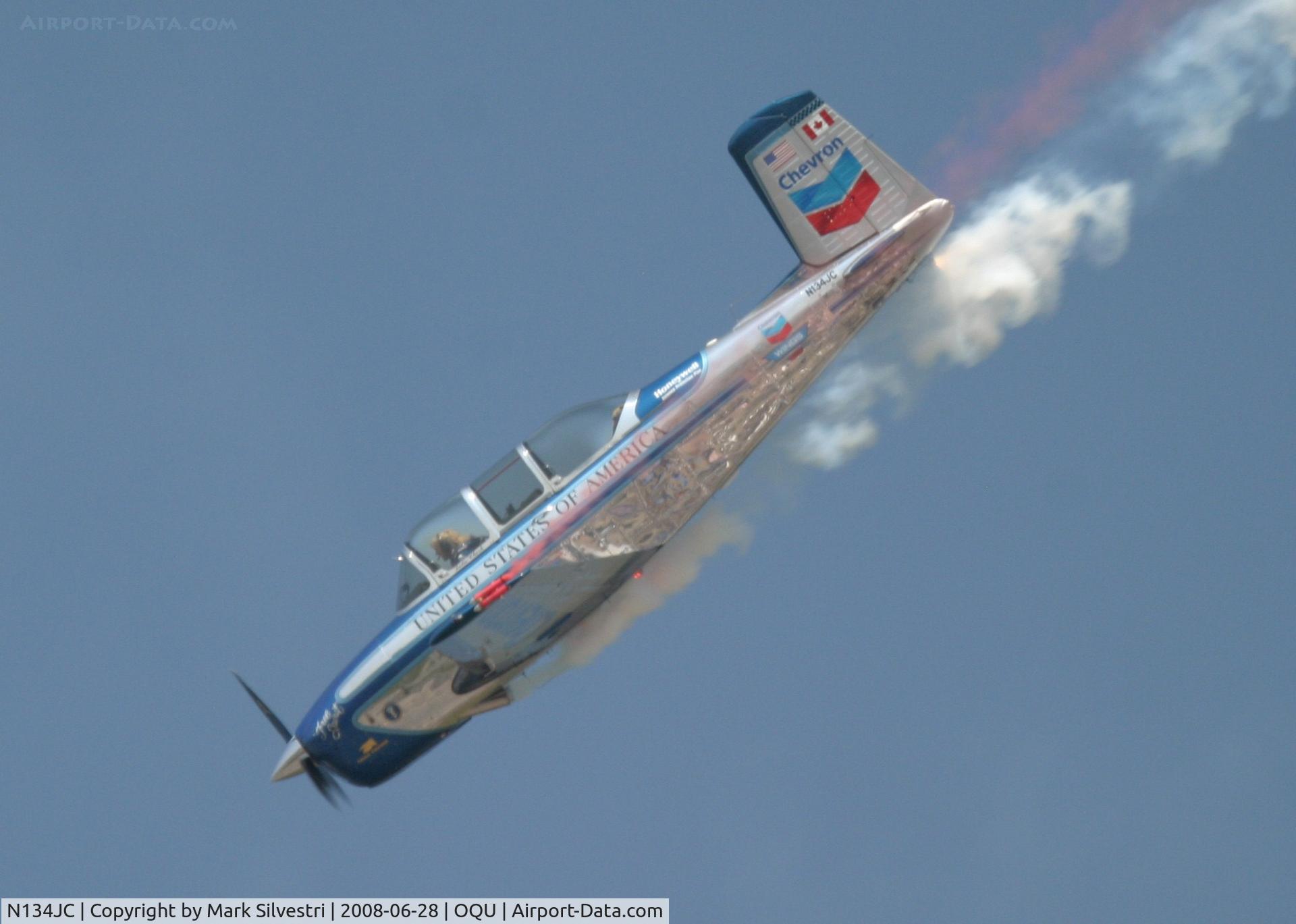N134JC, 1955 Beech T-34-A (A45) Mentor C/N G-812, Quonset Point 2008