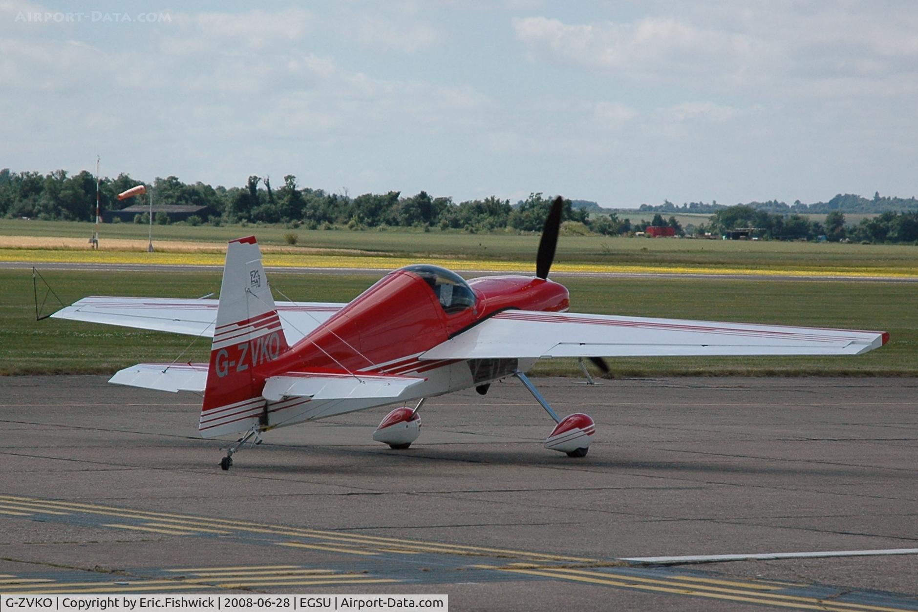 G-ZVKO, 2000 Zivko Edge 360 C/N 1, 2. G-ZVKO at National Aerobatics Championships June 2008