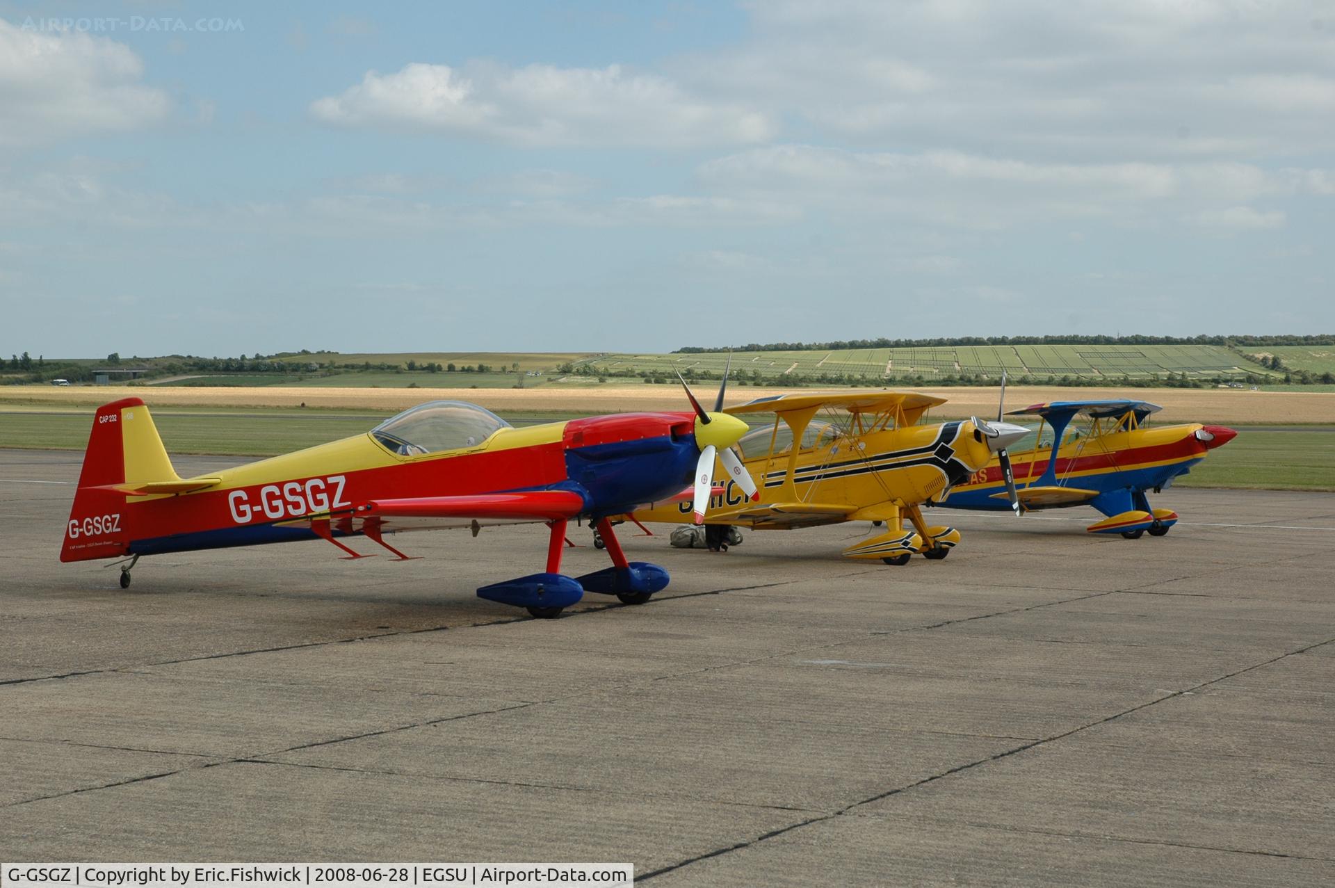 G-GSGZ, 1996 Mudry CAP-232 C/N 08, 5. G-GSGZ at National Aerobatics Championships June 2008