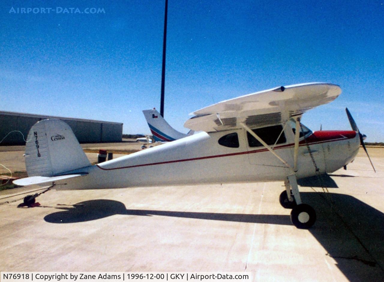 N76918, 1954 Cessna 140 C/N 11360, At Arlington Municipal