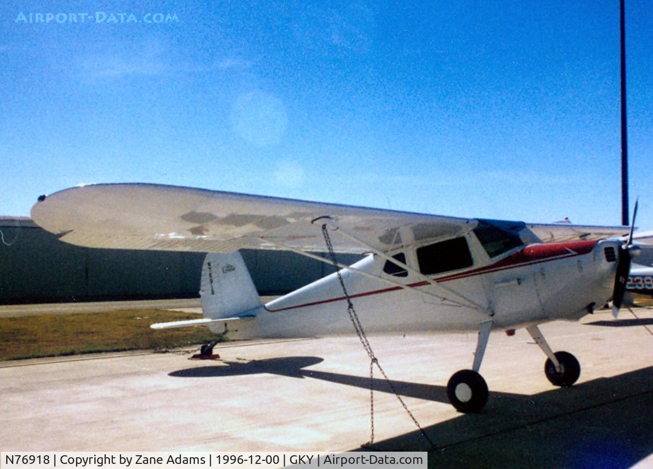 N76918, 1954 Cessna 140 C/N 11360, At Arlington Municipal