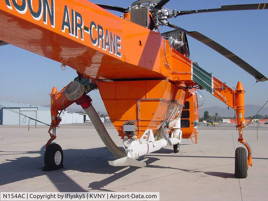 N154AC, 1967 Sikorsky S-64E C/N 64037, N154AC S-64E AirCrane