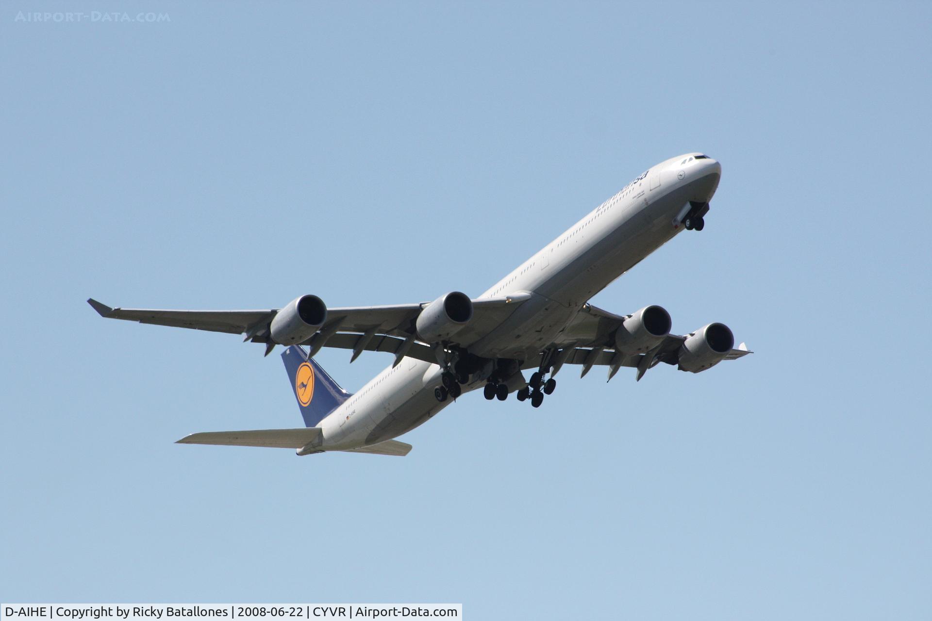 D-AIHE, 2003 Airbus A340-642 C/N 540, Lufthansa