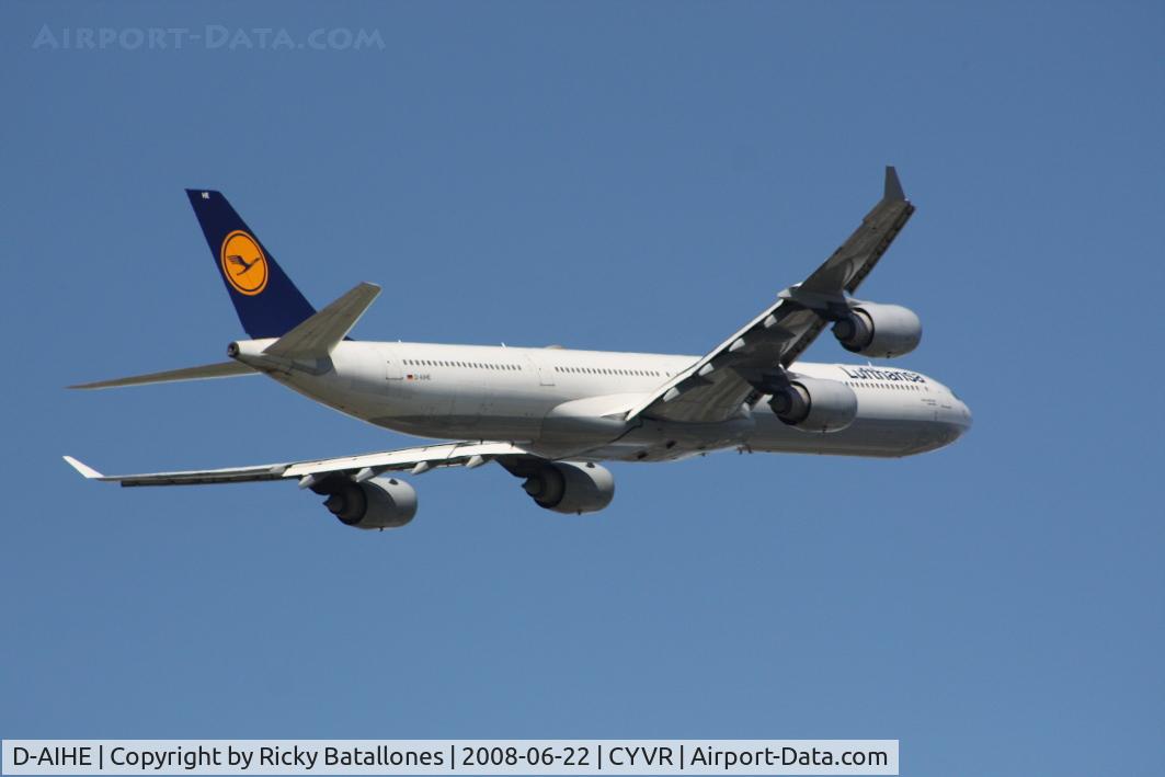 D-AIHE, 2003 Airbus A340-642 C/N 540, Lufthansa