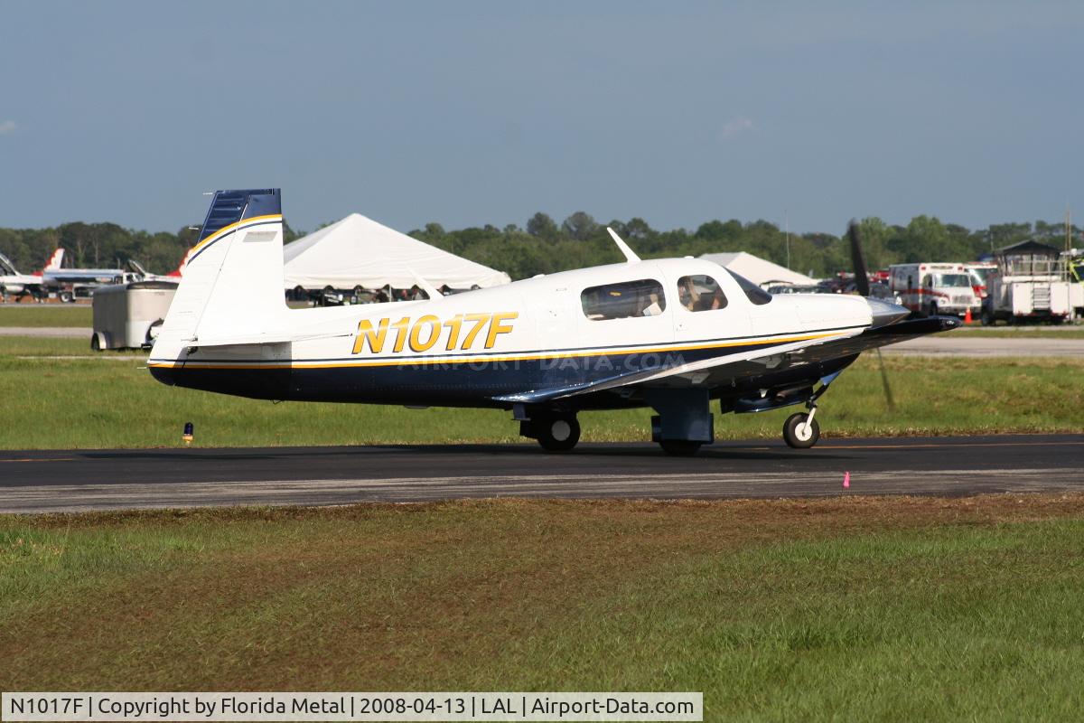 N1017F, Mooney M20J 201 C/N 24-3108, Mooney M20J