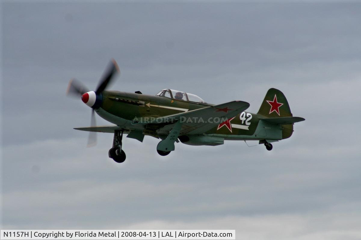 N1157H, 1994 Yakovlev Yak-9U-M C/N 0470402, Yak - 9