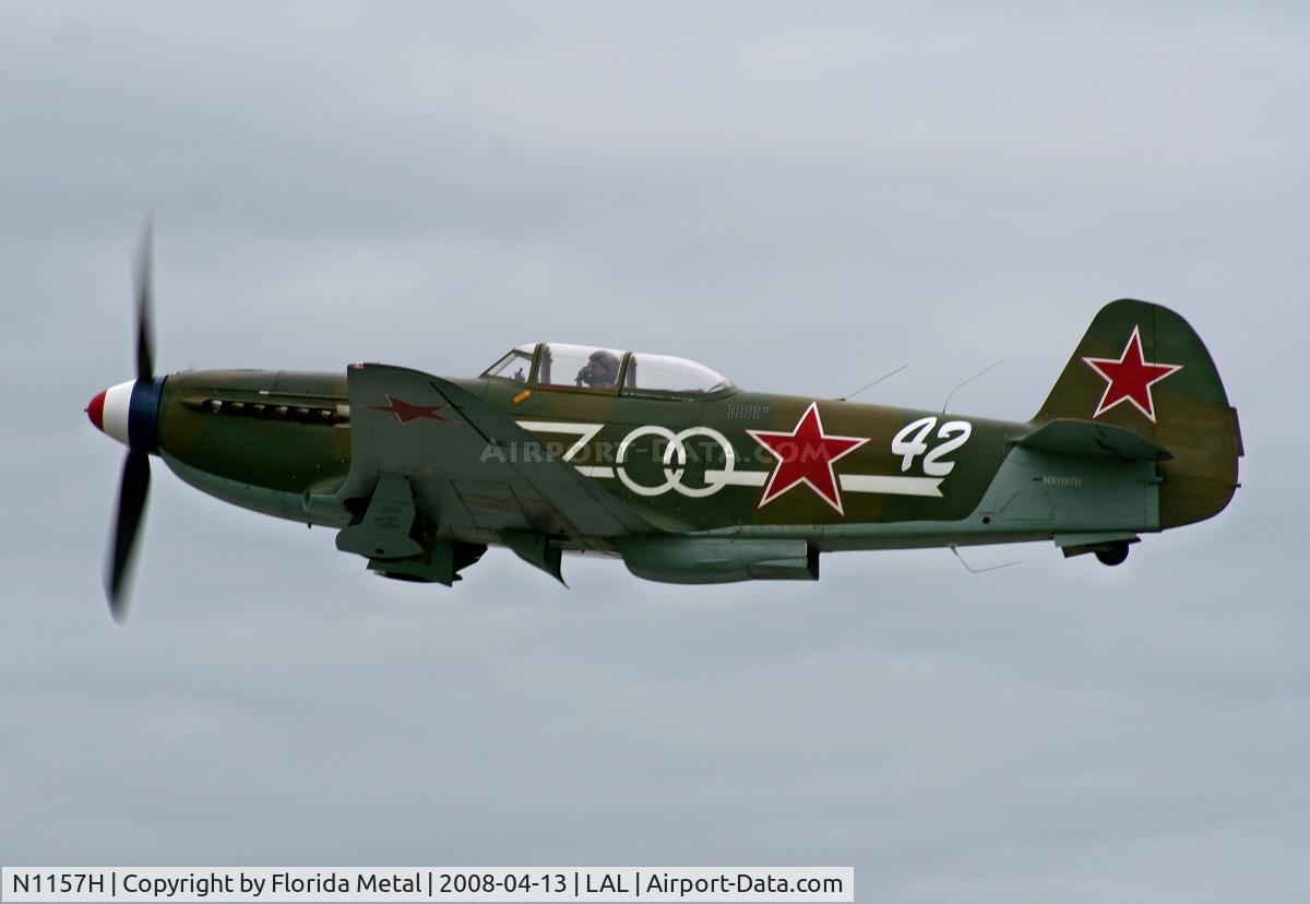 N1157H, 1994 Yakovlev Yak-9U-M C/N 0470402, Yak - 9