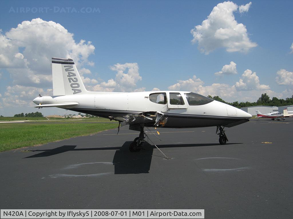 N420A, Cirrus VK30 C/N 0002, N420A CIRRUS