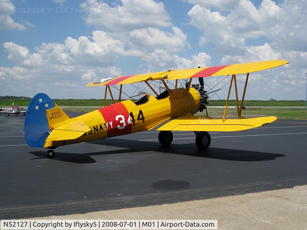 N52127, 1942 Boeing E75 C/N 75-8493, N52127 Stearman E75