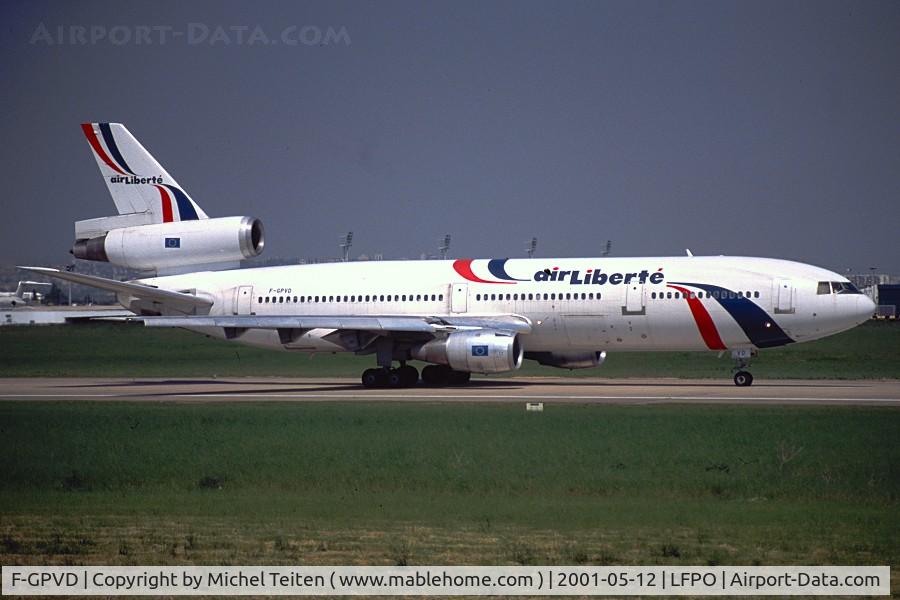 F-GPVD, 1973 Douglas DC-10-30 C/N 47865, Air Liberte