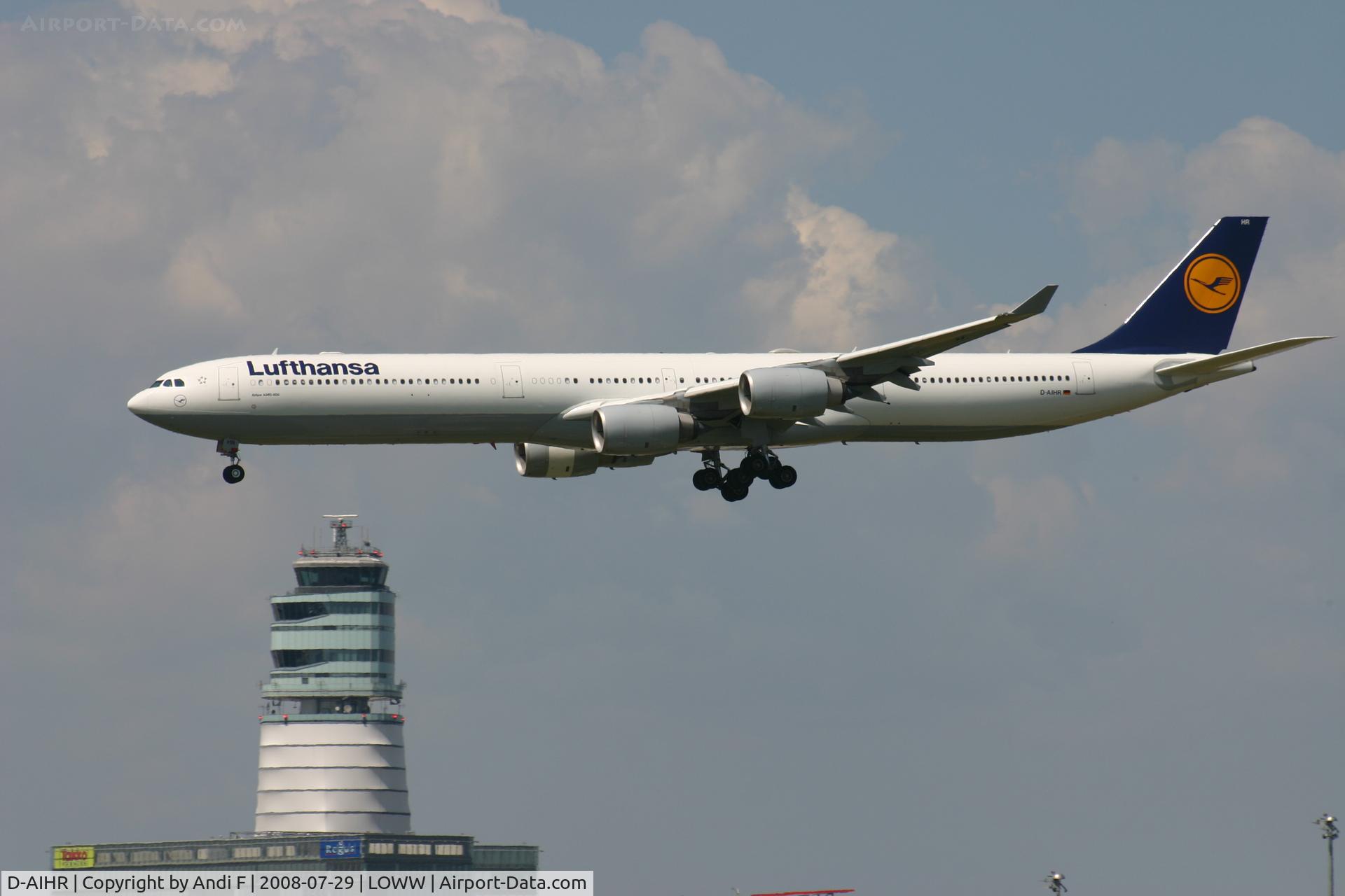 D-AIHR, 2007 Airbus A340-642 C/N 794, A340-600