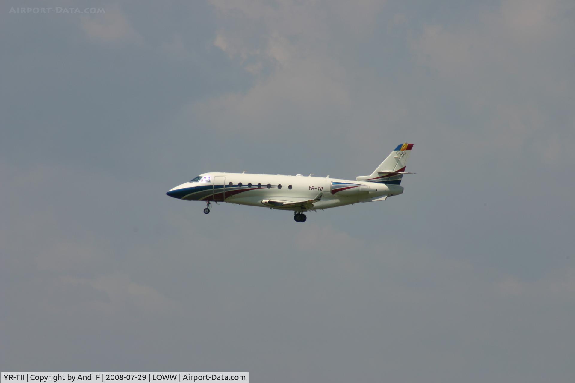 YR-TII, 2003 Israel Aircraft Industries Gulfstream 200 C/N 089, Ion Tiriac Air IAI 1126 Galaxy