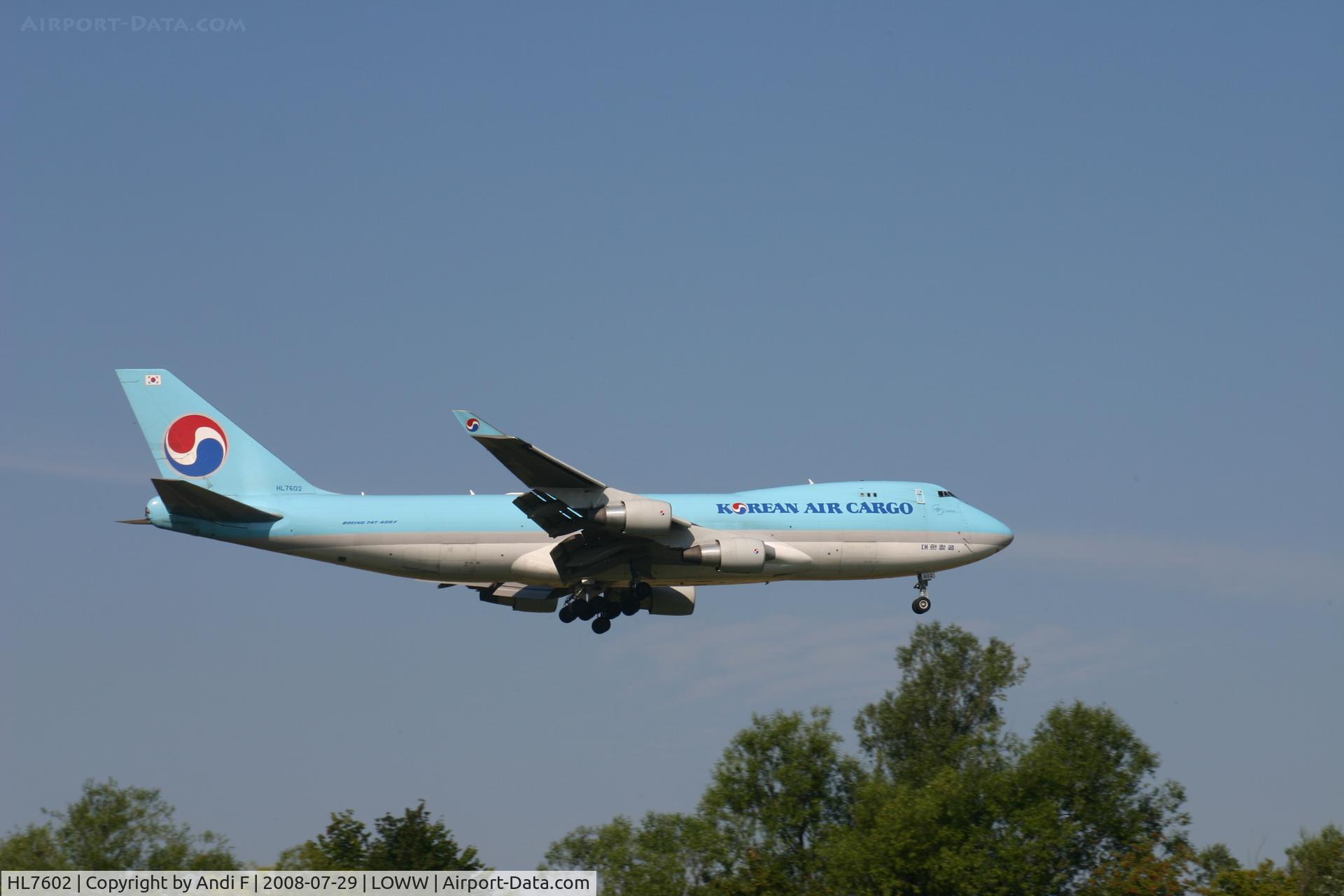 HL7602, 2005 Boeing 747-4B5F/SCD C/N 34301, Cargo