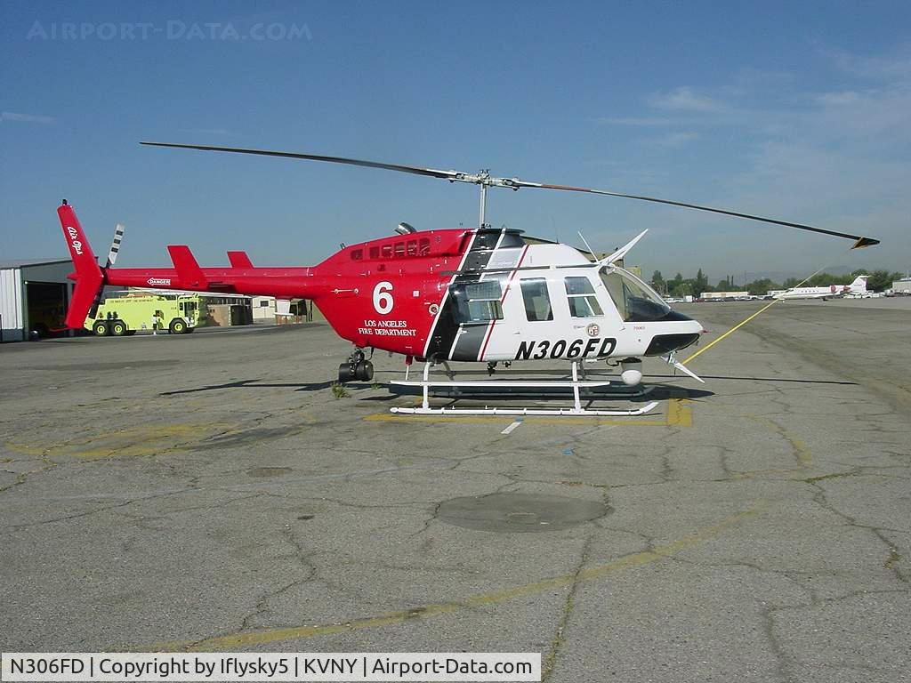 N306FD, Bell 206B JetRanger C/N 4646, N306FD LAFD FIRE6