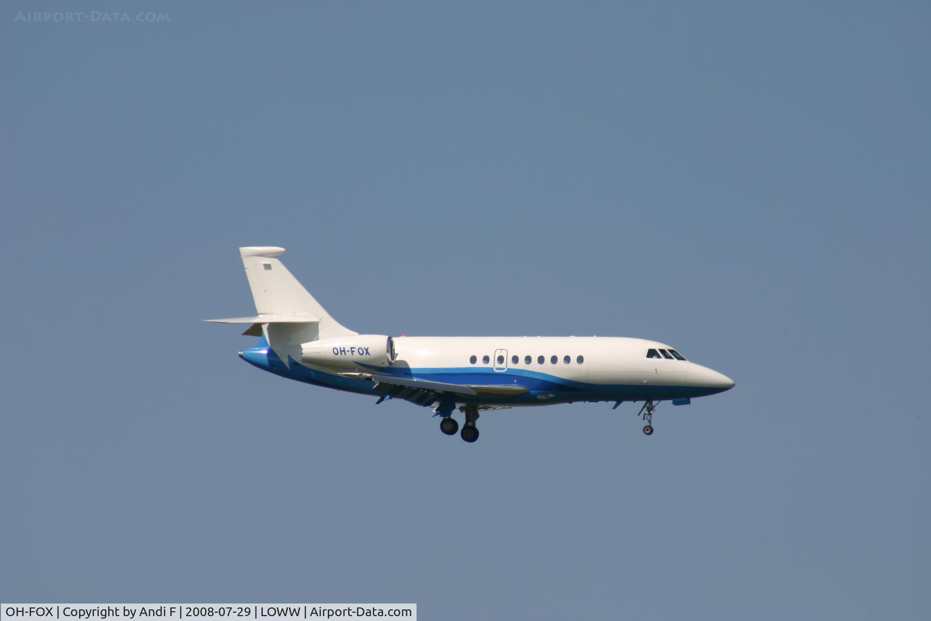 OH-FOX, 2005 Dassault Falcon 2000EX C/N 67, EM-Visitor
