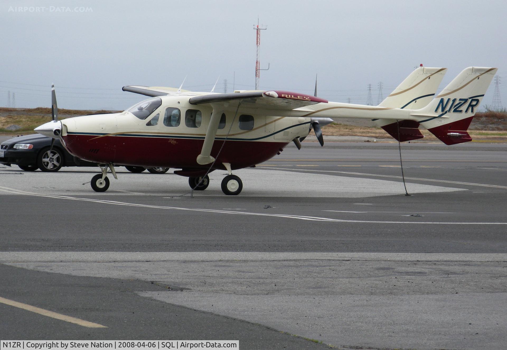 N1ZR, 1977 Cessna T337G Turbo Super Skymaster C/N P3370275, 1977 Cessna T337G Riley mods @ San Carlos, CA