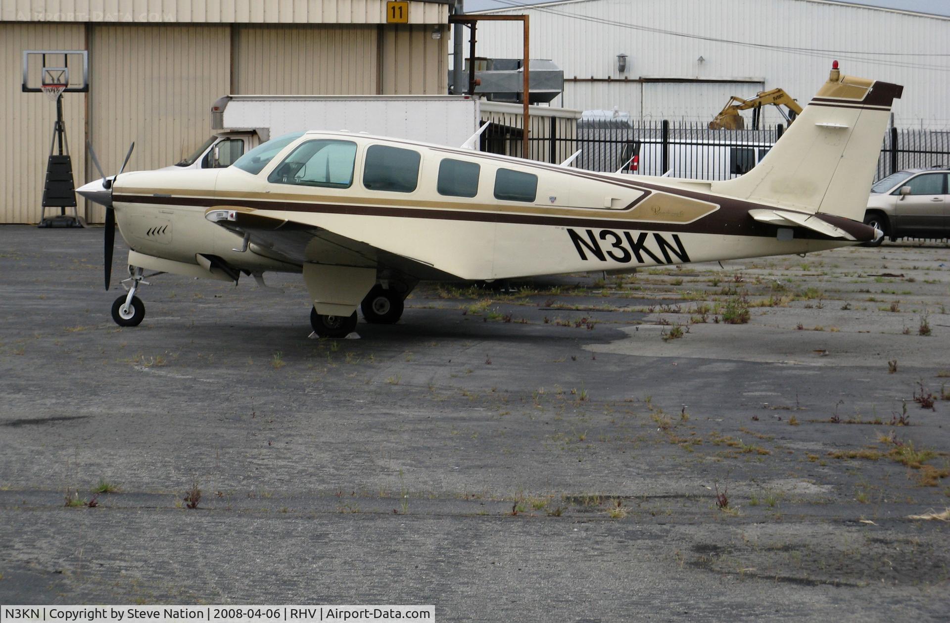 N3KN, 1980 Beech A36 Bonanza 36 C/N E-1770, 1980 Beech A36 @ San Jose:Reid-Hillview Airport, CA