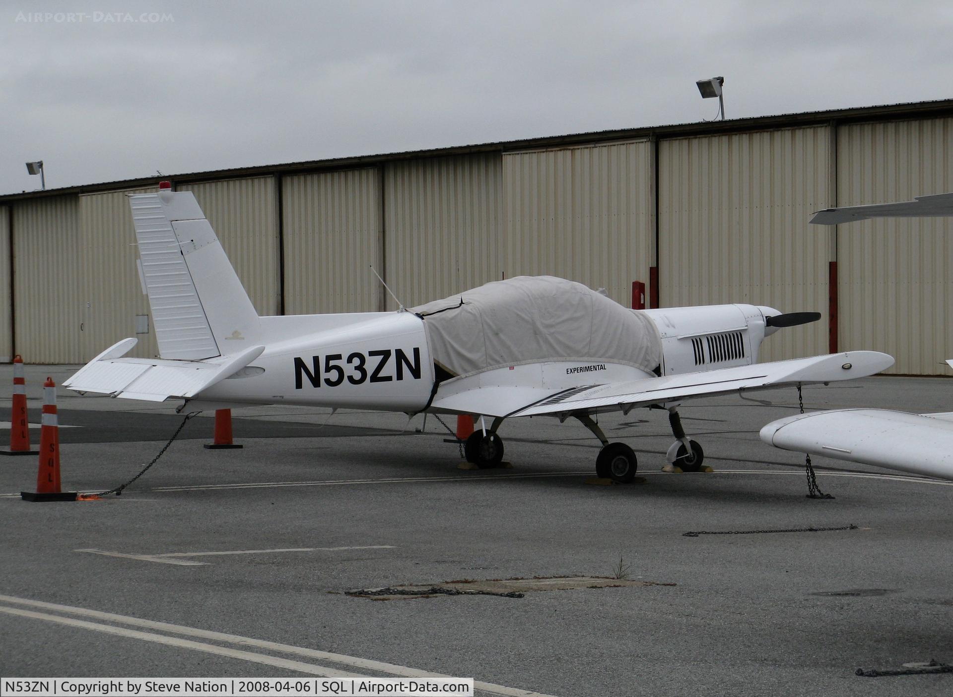 N53ZN, 1993 Zlin Z-142C C/N 0553, 1993 Zlin Z142C with cover @ San Carlos, CA