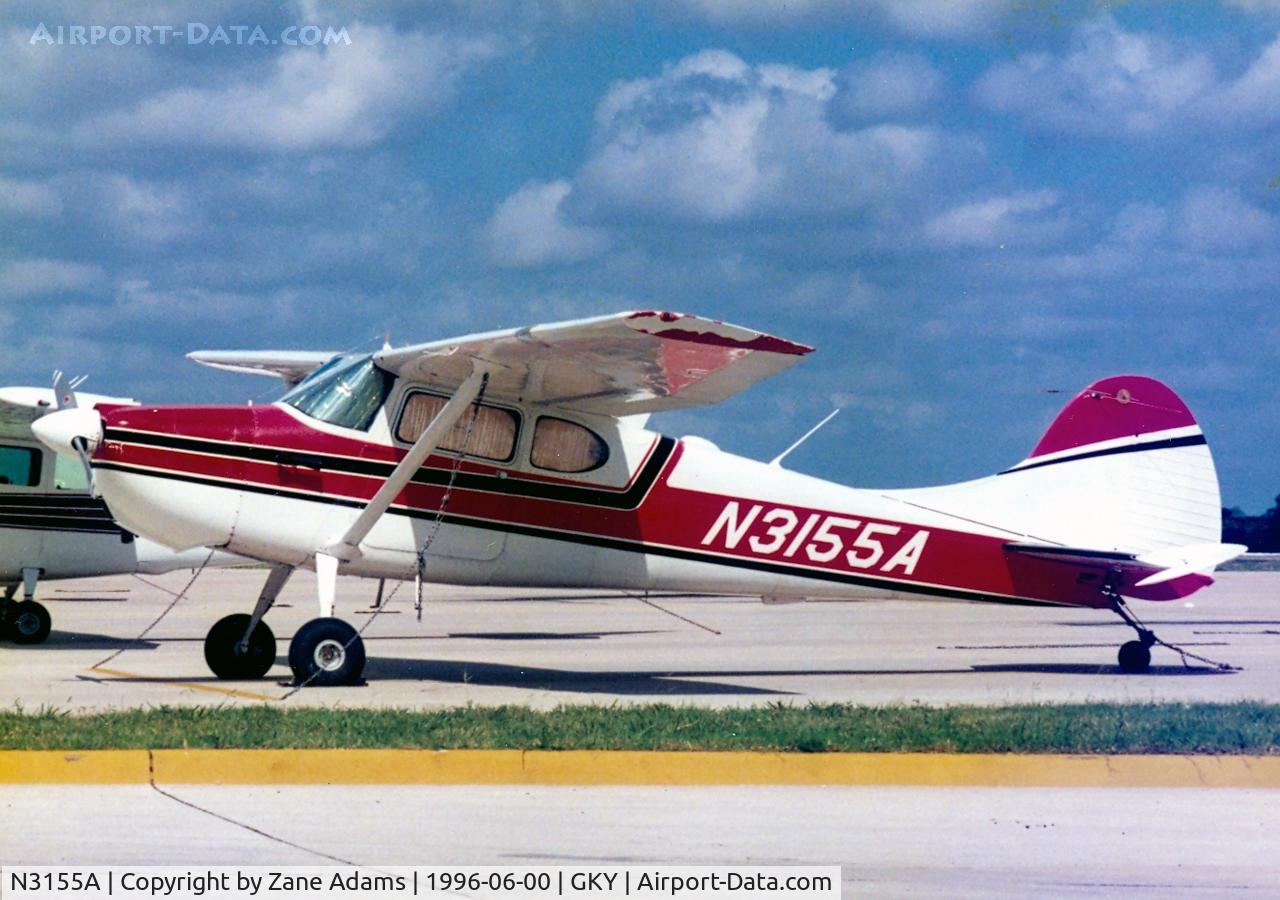N3155A, 1953 Cessna 170B C/N 25799, At Arlington Municipal