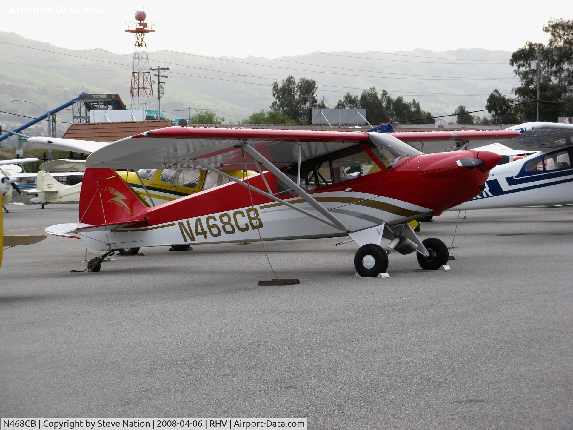 N468CB, 2007 Cub Crafters CC11-100 Sport Cub C/N CC11-00017, 2007 Cub Crafters Inc CC11-100 @ Reid-Hillview (San Jose) Airport, CA