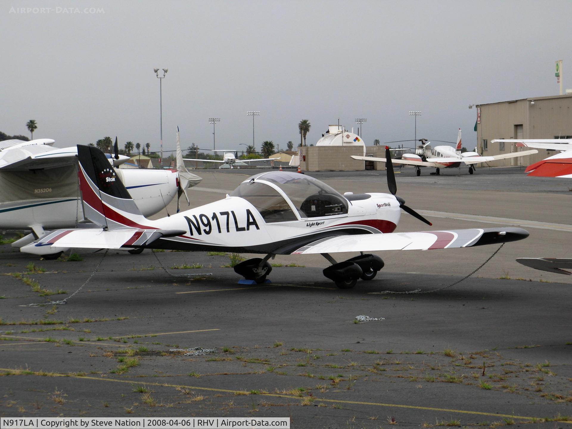 N917LA, 2007 Evektor-Aerotechnik Sportstar Plus C/N 20070917, 2007 Evektor-aerotechnik As SPORTSTAR PLUS @ Reid-Hillview (San Jose) Airport, CA