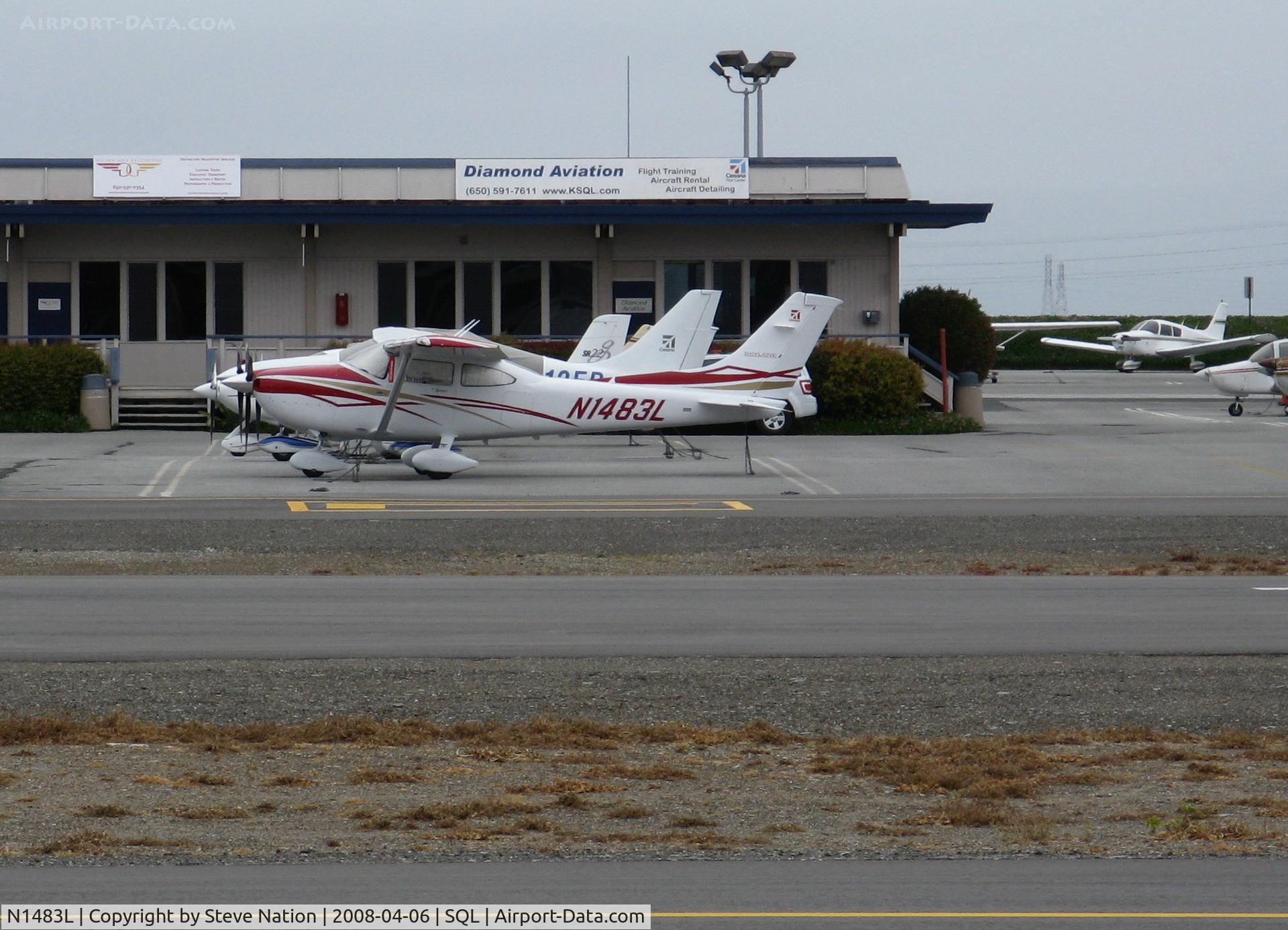 N1483L, 2007 Cessna 182T Skylane C/N 18281960, 2007 cessna 182T @ San Carlos, CA
