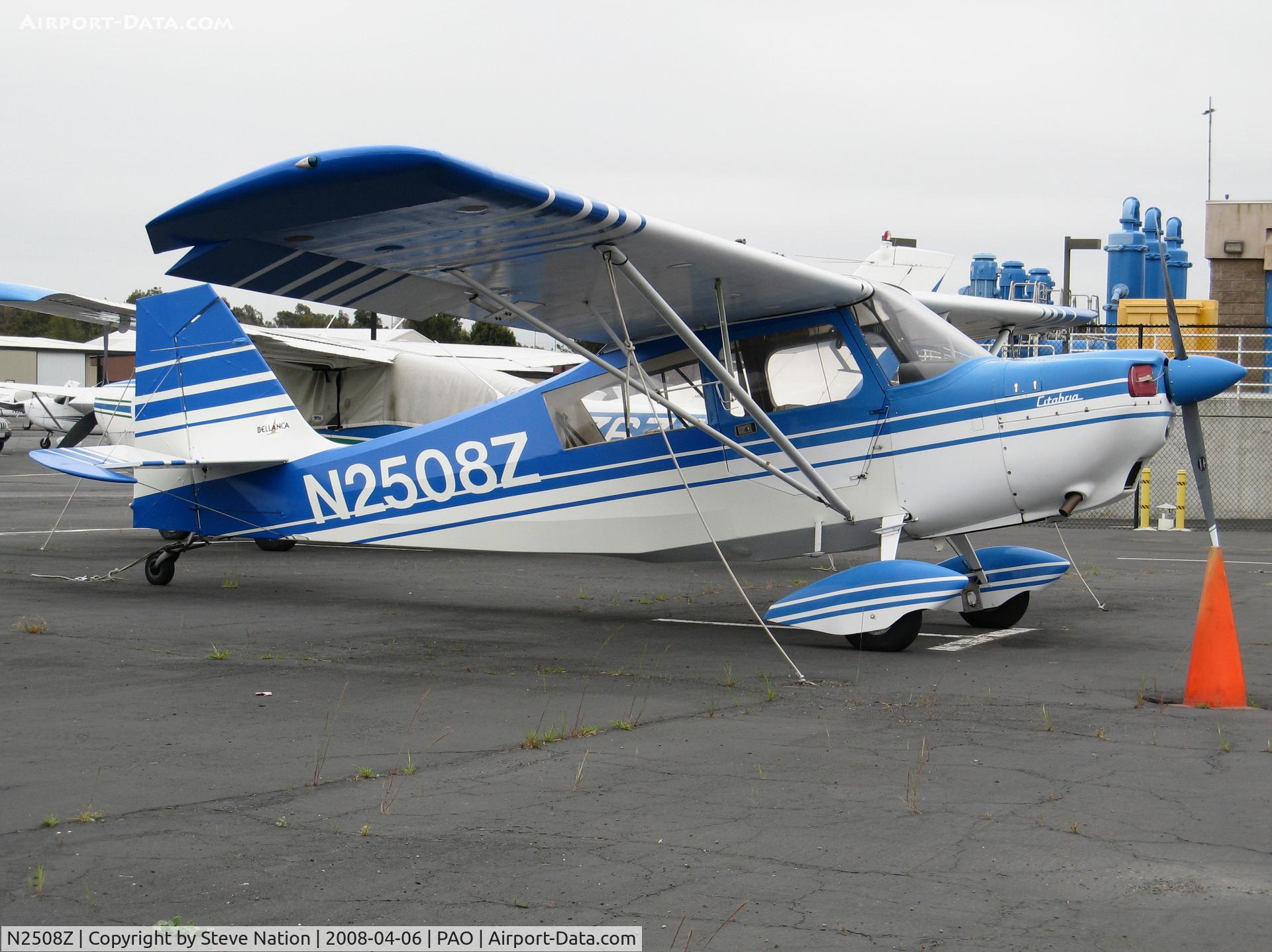 N2508Z, 1978 Bellanca 7ECA Citabria C/N 1249-78, 1978 Bellanca 7ECA @ Palo Alto, CA