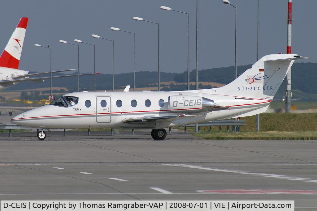 D-CEIS, 1991 Raytheon Beechjet 400A C/N RK-10, Südzucker Beech 400 Beechjet