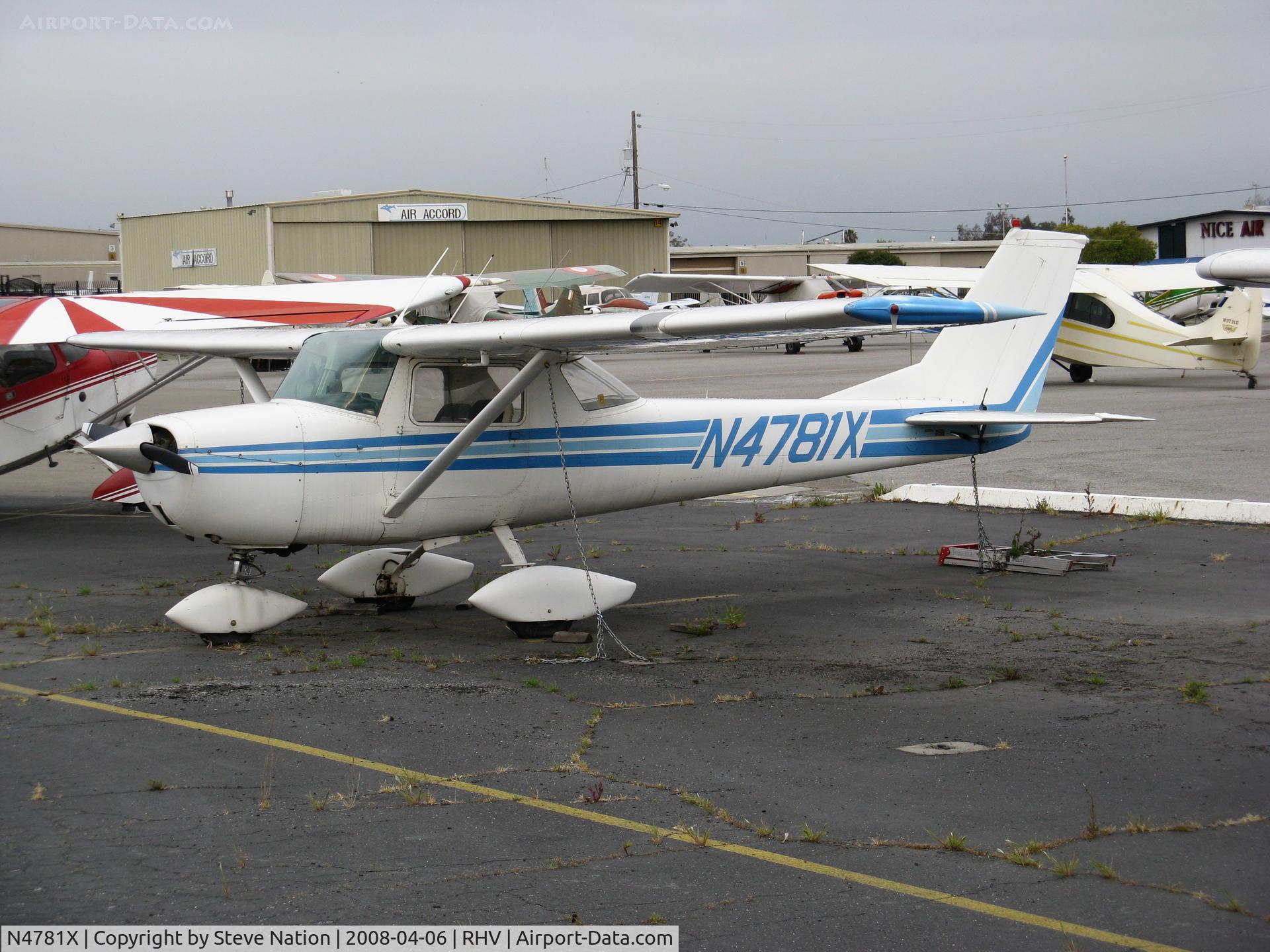 N4781X, 1966 Cessna 150G C/N 15064831, 1966 Cessna 150G @ Reid-Hillview Airport, CA