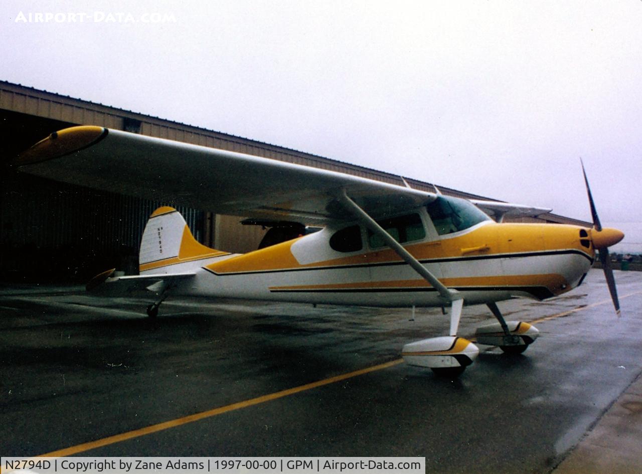N2794D, 1952 Cessna 170B C/N 25336, At Grand Prairie Municipal