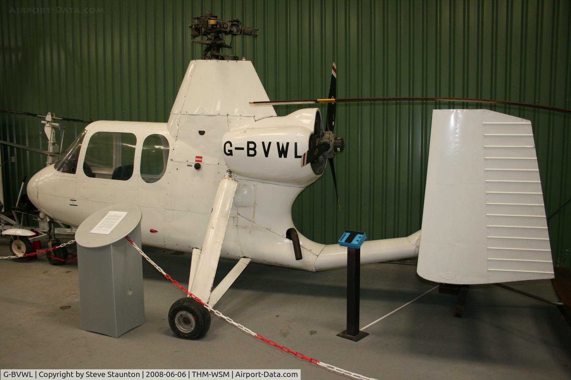 G-BVWL, 1966 Air & Space America Inc 18A C/N 18-63, Taken at the Helicopter Museum (http://www.helicoptermuseum.co.uk/)
