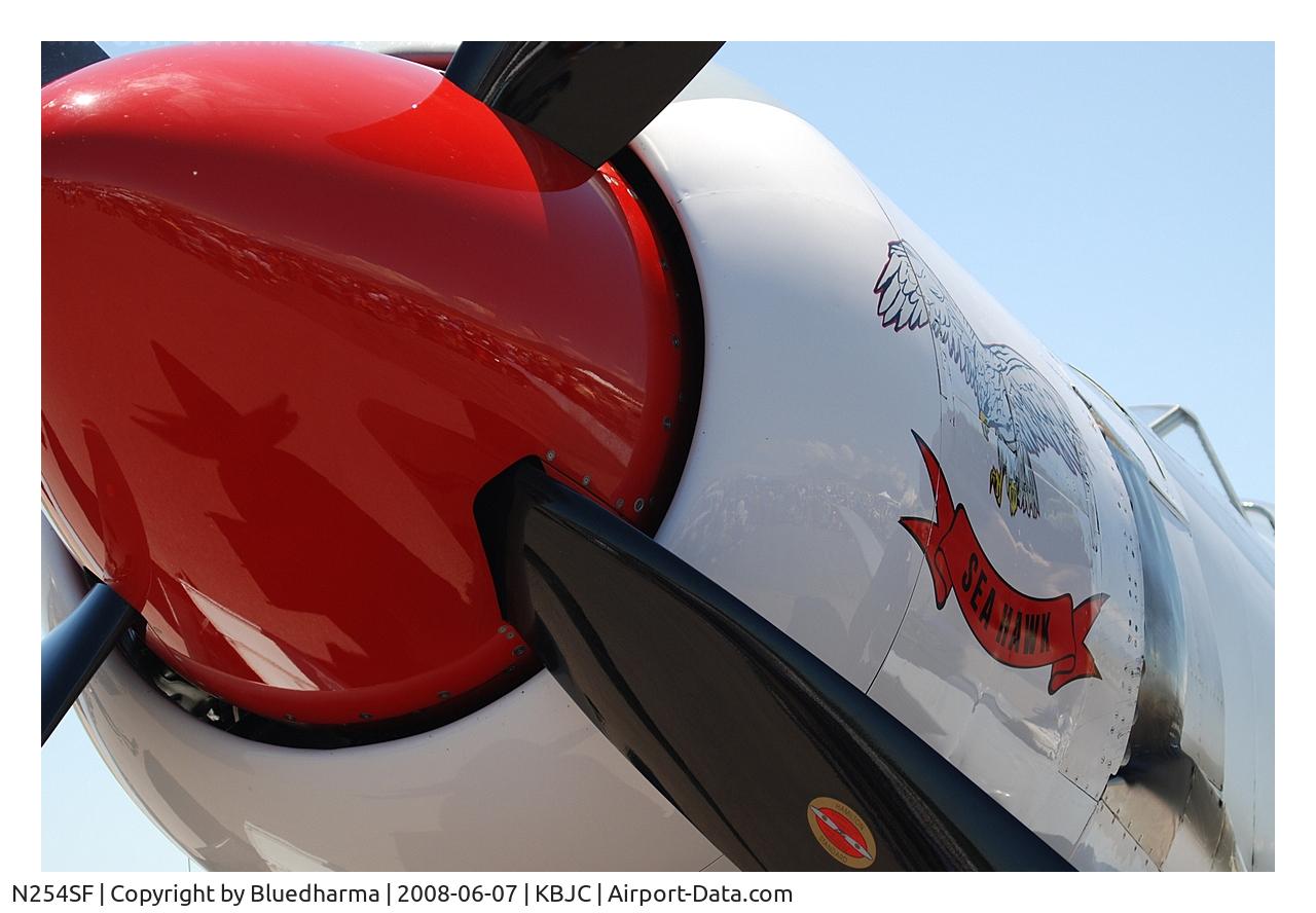 N254SF, 1956 Hawker FB60 Fury Replica C/N 37514, Parked on Display at Rocky Mountain Metro Airport OPEN HOUSE.