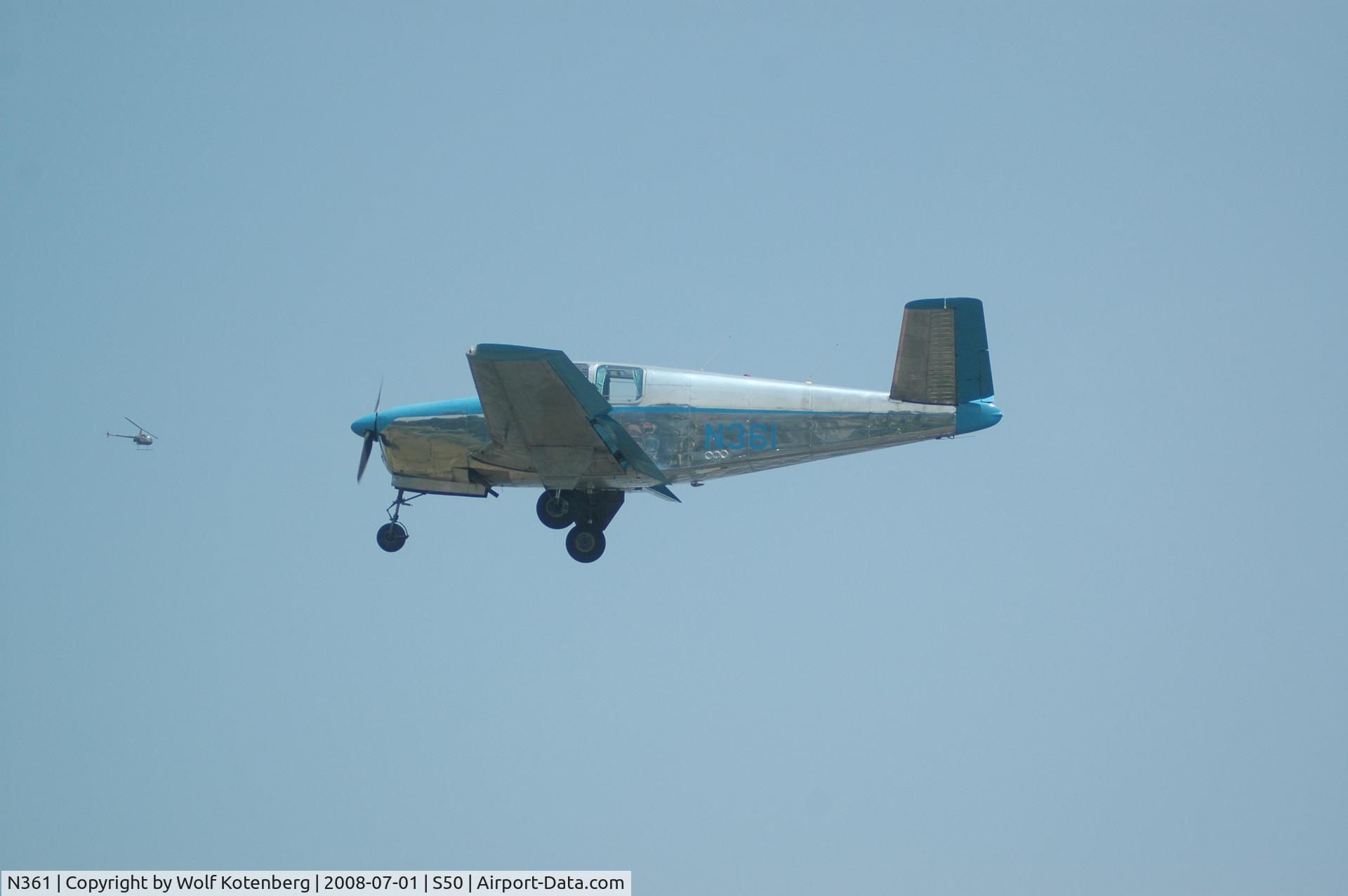 N361, 1952 Beech C35 Bonanza C/N D-3202, 3rd time is a charm
