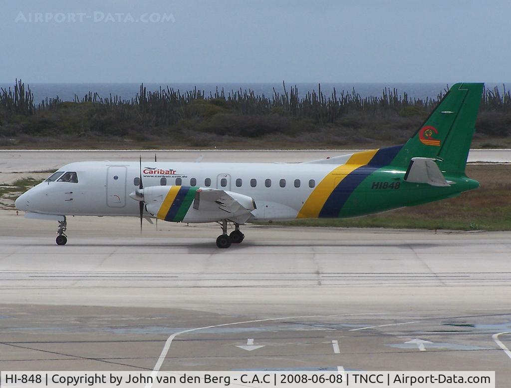 HI-848, Saab8 340A C/N 340A-128, Caribair operating for DAE