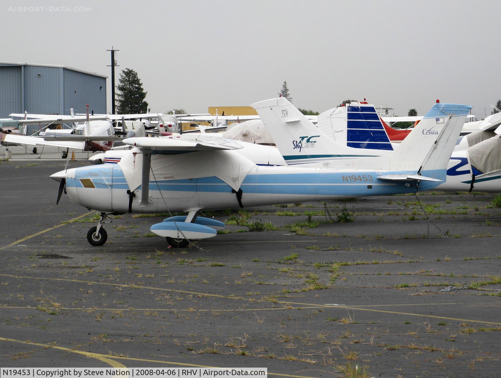 N19453, 1973 Cessna 150L C/N 15074429, 1973 Cessna 150L @Reid-Hillview airport, CA