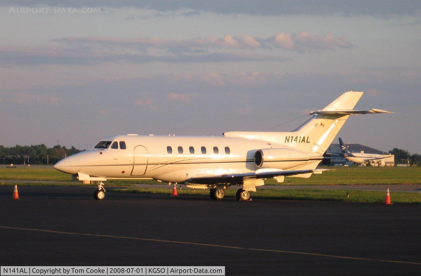 N141AL, 1981 Hawker Siddeley HS.125 Series 700A C/N 257152, Hawker
