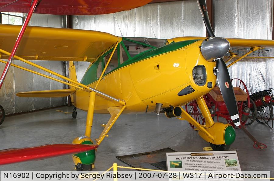 N16902, 1937 Fairchild 24 H C/N 3211, EAA museum